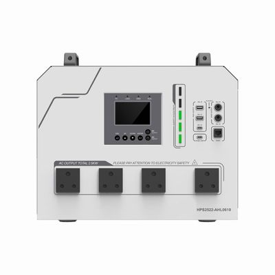 Высокопроизводительная система резервного питания LiFePO4 2500 Вт с емкостью 102 Ач и MPPT 60A для дома и бизнеса