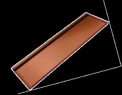 Крупногабаритная красная/зеленая монокристаллическая солнечная черепица - 86 Вт, высокоэффективная цветная фотоэлектрическая панель, 154 Вт/м², эстетичная и эффективная